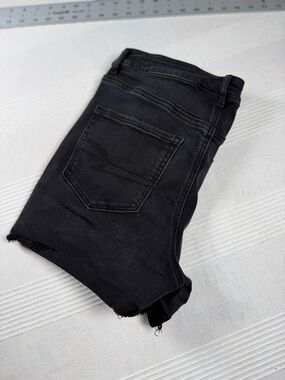 American Eagle Outfitters Black High Waist Women's Denim Shorts